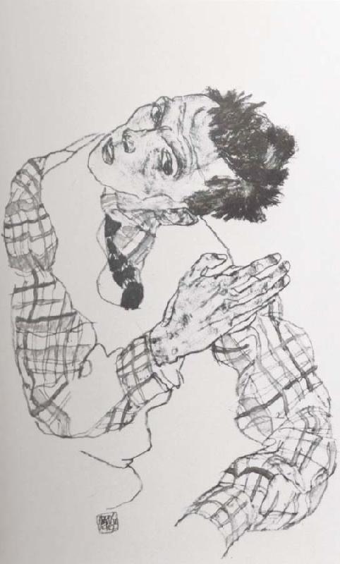  Self Portrait with Checkered shirt